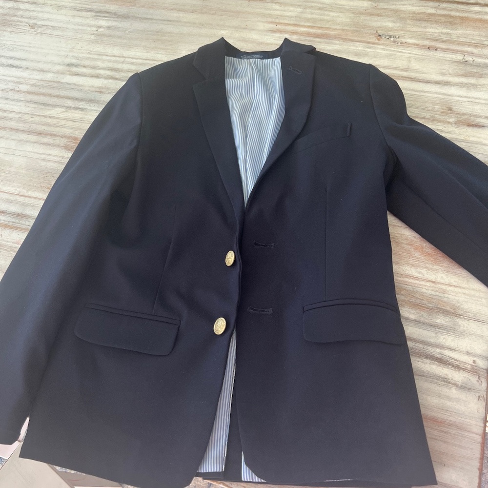 Body navy blazer izod